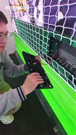 Do you like this kind of LED display screen?#leddisplay #eagerled #ledscreen