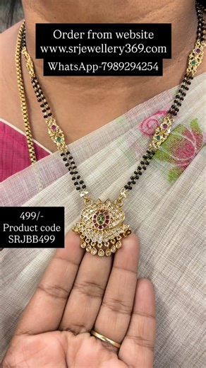 Swaruparavi Nutanaganti on Instagram: "Order from website #srjewellery #boduppal #viral#viralreels #beadsjewelry"