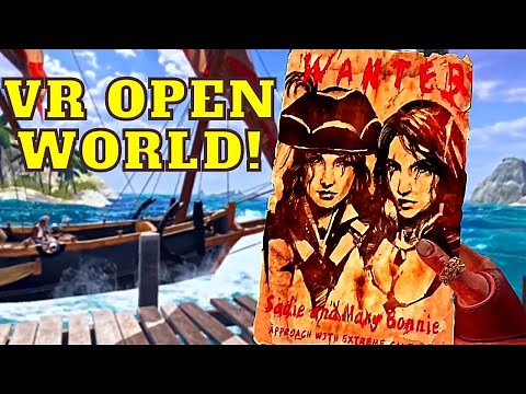 Single player, multiplayer & survival mode! AMAZING Open World Pirate VR Game With Amazing Combat!