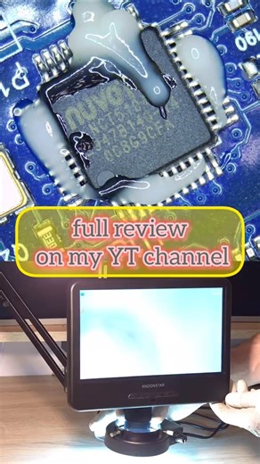 Perfect for Micro-Soldering? ⚡ Andonstar AD109-ARM Full Test & Demo