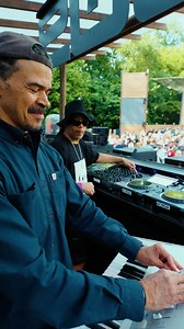 Live with my brother Mike Banks. @909_festival. ❤️ | Carl Craig