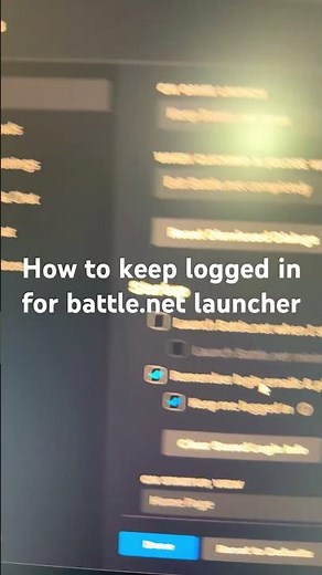 How to keep logged in for battle.net launcher