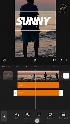 Transperant Text Animation Tutorial | #ytshorts #capcut #shorts