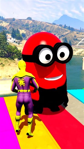 GTA 5 Epic Water Ragdolls | Spider-Man Jumps / Fails ep.127 #shorts