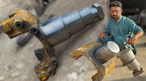 423K views · 3.8K reactions | How to Repair Caterpillar Broken Spindle | Mostofa | Facebook