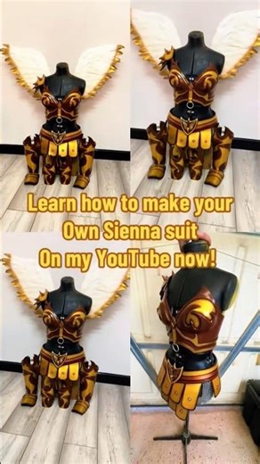 Make Sienna Shaw’s Suit From EVA Foam! Full Tutorial on My Channel!