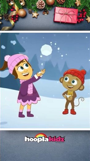 Joyous Christmas Carol - Deck The Halls #shorts #christmassongs #hooplakidz #annieandben