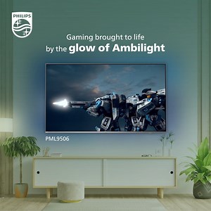 🎆 Philips MiniLED TV PML9506 with 4-sided magical Ambilight will surely put a big smile on the faces of you and your loved ones. Shop for it at Amazon store 🛒 https://amzn.to/423atiw from now until 2nd April 2023 to enjoy a steep discount for selected models. 🎮 Featuring cutting-edge HDMI 2.1 connectivity, PML9506 has the ability to switch to an ultra-low-latency mode when your console is connected. Additionally, it supports VRR and FreeSync, ensuring seamless and rapid gameplay. Do note that