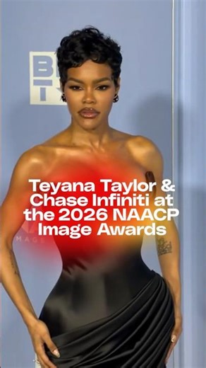 Teyana Taylor & Chase Infiniti at the 2026 NAACP Image Awards, One battle after another movie cast