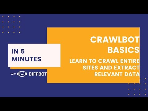Diffbot Crawlbot Web Crawler Tutorial (2021) - Scrape Ecommerce Pages Quickly