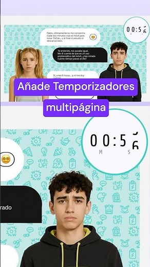 Cómo usar temporizadores multipágina en Genially