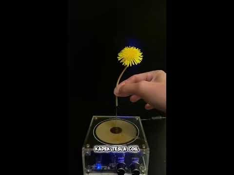 Amazing tesla coil Experiment 🔥