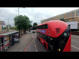 London BUS Ride 🇬🇧 Route 230 - WOOD GREEN to UPPER WALTHAMSTOW via Tottenham Hale, Whipps Cross 🚌