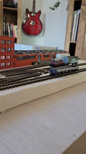 Neues Projekt: ein Timesaver mit Hafenthematik. #moba #ngauge #1zu160 #modeltrains #modellbahn