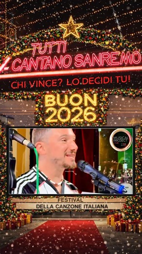 È stato un 2025 ricchissimo di idee, prove, impegno e, soprattutto, soddisfazioni! 🎭 Fare, ma soprattutto ESSERE, un gruppo è difficile, ma bellissimo! Grazie a chi ne fa parte e a tutti voi che, a partire dal debutto di 𝙏𝙪𝙩𝙩𝙞 𝙘𝙖𝙣𝙩𝙖𝙣𝙤 𝙎𝙖𝙣𝙧𝙚𝙢𝙤 del 22 novembre, ci avete inondati di affetto. ❤️ Buon 2026: ci vediamo lì, a partire dal 24 gennaio al Teatro Sociale di Villastrada (MN). 🍾🎊 #musicalproject #tutticantanosanremo #buonanno #sanremolive #musical | Musical Project