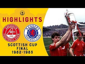 Aberdeen 1-0 Rangers (AET) | Alex Ferguson Secures 2nd Scottish Cup! | Scottish Cup Final 1982-83