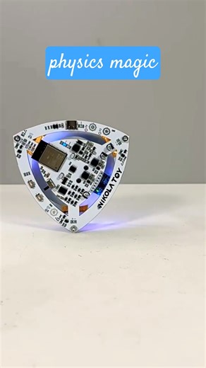 Impossible Balance?! 🔥 Glowing Reuleaux Triangle Defies Physics!