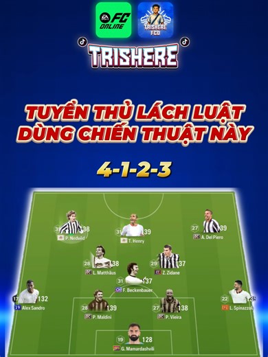 Chiến thuật 4123 bá đạo trong FCO
