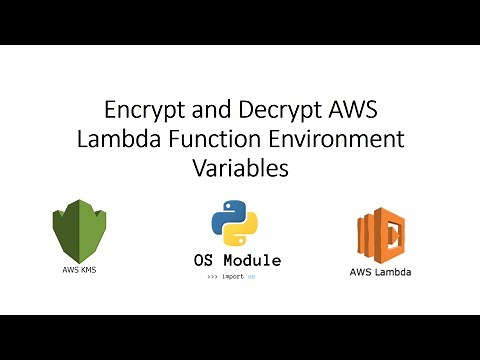 Encrypt and Decrypt AWS Lambda Function Environment Variables using AWS KMS