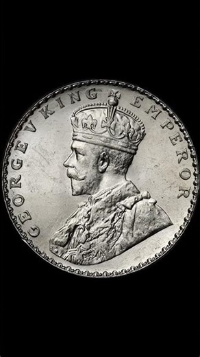 Main Title:🔥 This 1912–1922 India 1 Rupee Coin Could Be Worth $8,888?! Rare Coin Review