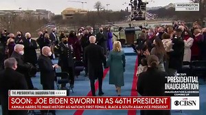 79K views · 3.8K reactions | President-elect Joe Biden fist bumps former President Barack Obama as he arrives to take his seat at the U.S. Capitol for the inauguration. https://cbsn.ws/2MbLeYA | CBS News | Facebook
