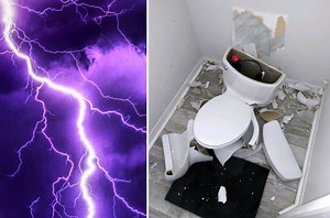 Couple’s Toilet Explodes After Lightning Ignited Fart Gasses in Septic Tank