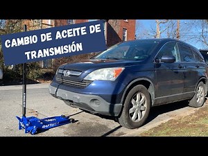 Como Cambiar el Aceite de Transmisión de Honda CRV 07 -11..