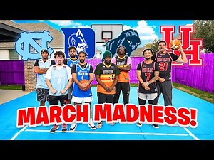 $1,000 March Madness 2v2 Basketball Tournament! *BUZZER BEATER ENDING*