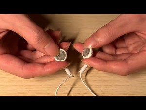 ASMR Old Apple Earphones Mic Sounds | Tapping, Scratching & Cotton Swabs (No Talking)