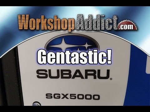 Subaru SGX5000 Generator Review
