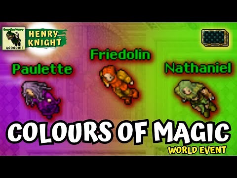 How to Run THE COLOURS OF MAGIC Event | Tibia World Event | Henry Knight