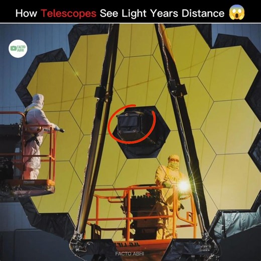 How Telescopes See Light Years Distance 😱