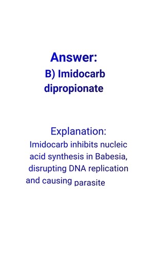 VET KNOWLEDGE QUIZ- MEDICINE