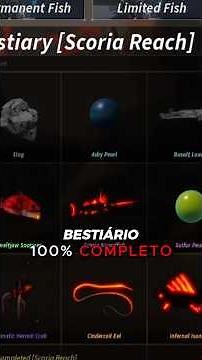 How to Complete the Scoria Reach Bestiary in Fisch (ROBLOX)