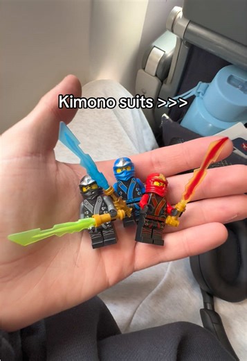Best Ninjago suits btw #lego #ninjago #minifigure #pocketfig | kimono suits ninjago