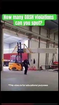 How many OSHA violations can you spot? #ecoonline #safetyfirst #workplacesafety