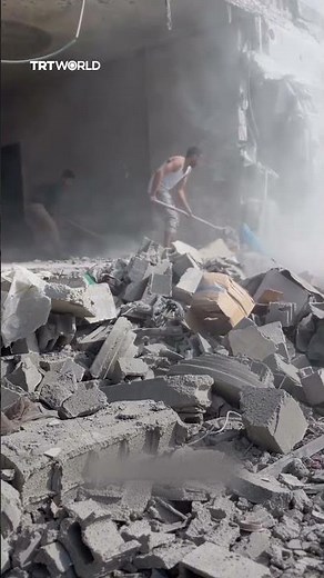 Israeli strike on house in Gaza's al Maghazi refugee camp