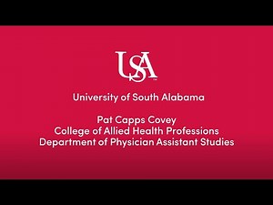 USA Dept. of Physician Assistant Studies Virtual Tour