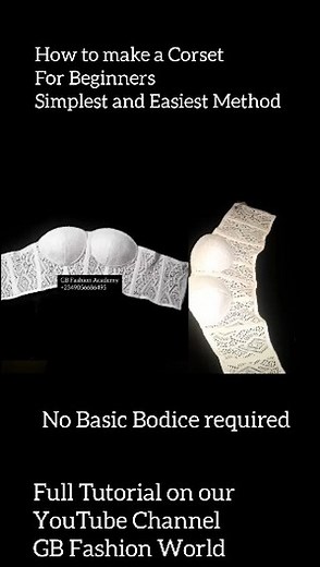 6.2K views · 95 reactions | HOW TO MAKE A CORSET If you are a...