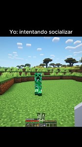 472K views · 10K reactions | El creeper me representa #minecraft #minecraftfunny #minecraftmemes #videogames #reels | Video 333 | Facebook
