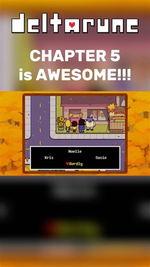 CHAPTER 5 of DELTARUNE is HILARIOUS!!! #deltarune #gaming #funny #trending #shorts