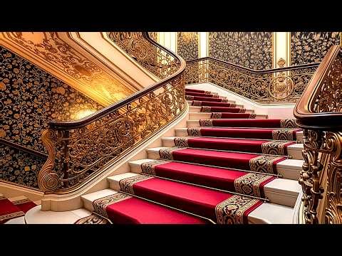 Most EXPENSIVE Grand FOYERS and Beautiful STAIRCASES in the World | House Tour
