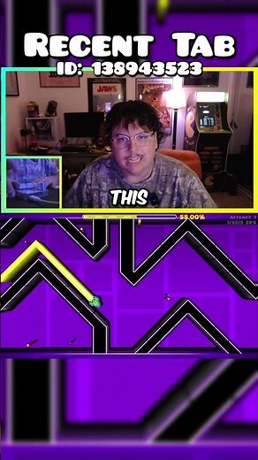PEAK Recent Tab #geometrychallenge #geometrydash #recenttab