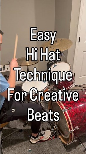 Transform Your Beats with Hi-Hat Accents | 3 Examples #drumtutorial #drumtechnique #drumpractice