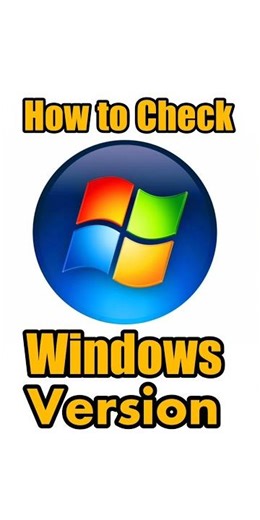 how to check windows version in laptop | Shuvessa Flow