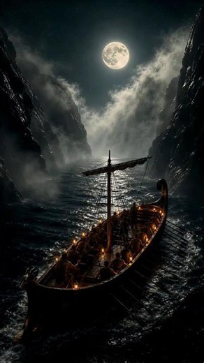 He Hugged the Cliff and Let Scylla Feed #GreekMythology #Shorts