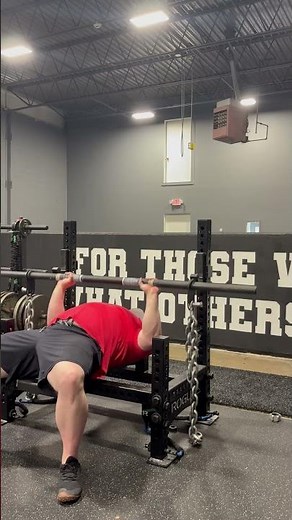 Westside Barbell | Axle Bar Bench Press - Standard Grip w/ Bands