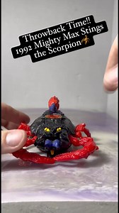 Throwback Time!! 1992 Mighty Max Stings the Scorpion🦂 #mightymax #90stoys #RetroToys #90scartoons #90snostalgia #minitoys #nostalgia | CPJ Collectibles