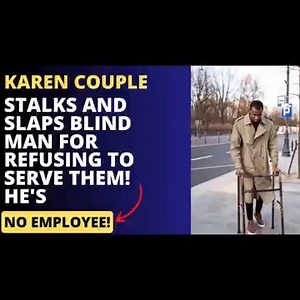 Reddit Stories-Karen Couple Stalks And Slaps Blind Man For Refusing To Serve Them! He's No Employee.mp4 . . . . . #familydrama #familytherapy #familyissues #datinglife #relationshiptips #relationshipadice #relationshipmemes #RedditAITA #reddit #redditmemes #redditposts #redditthread #redditpostings #redditreadings #redditreadings #redditstorytime | Reddit Real Life Stories