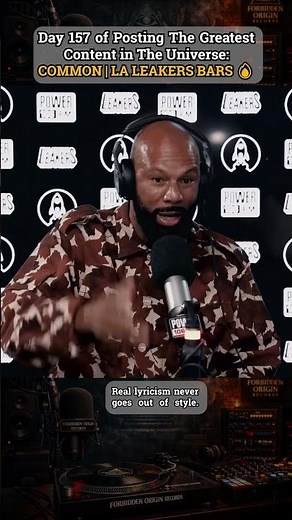 Common Came With All the Skills on This LA Leakers Freestyle 🔥